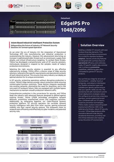 EdgeIPS Pro 1048/2096 Datasheet