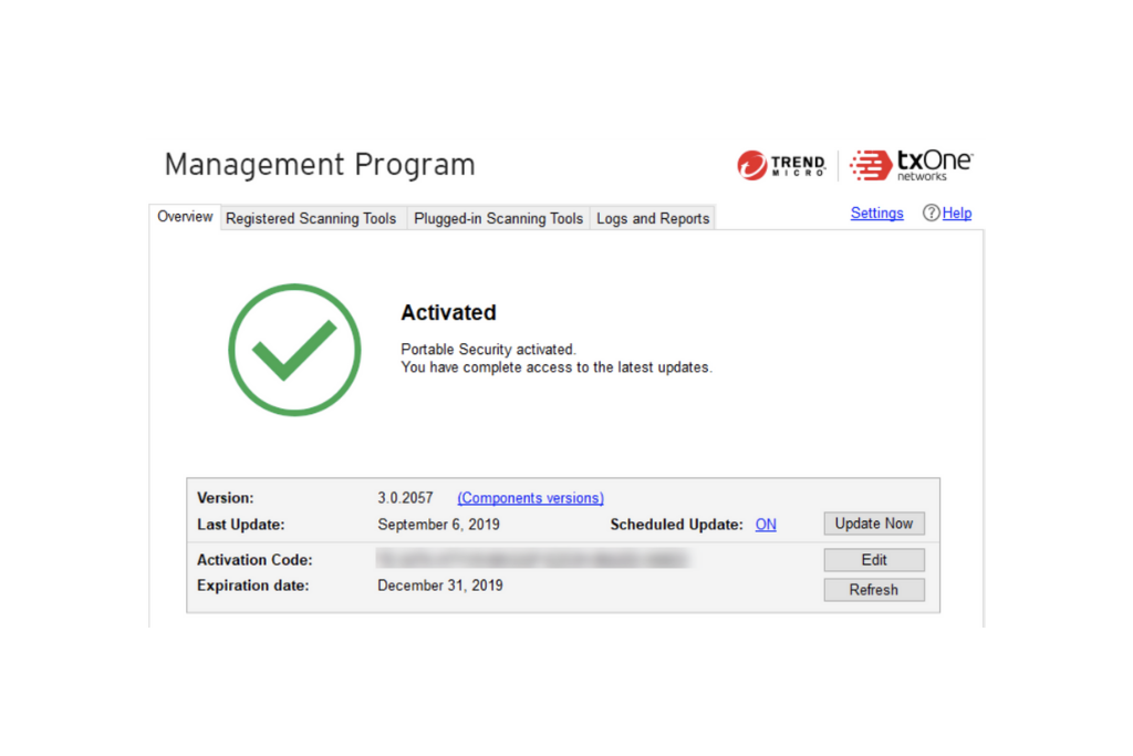 Trend Micro Portable Security™ 3 | TXOne Networks
