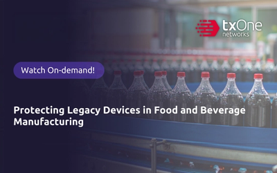 Protecting Legacy Devices in Food and Beverage Manufacturing