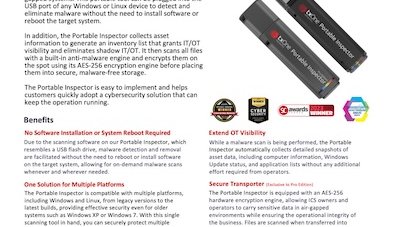 Portable Inspector Datasheet