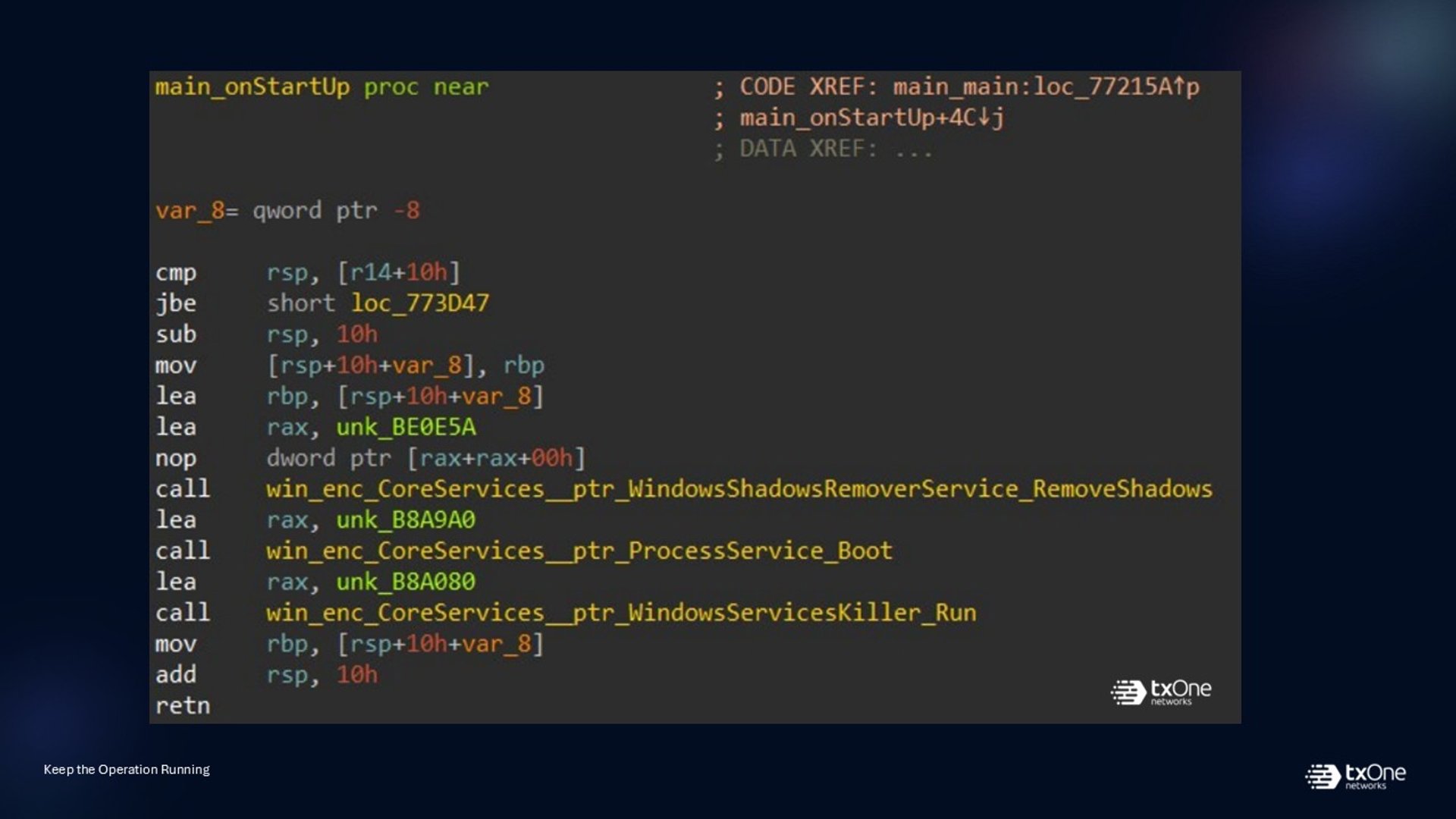 Figure 4. Qilin invokes ShadowsRemover, ProcessKiller, and ServicesKiller