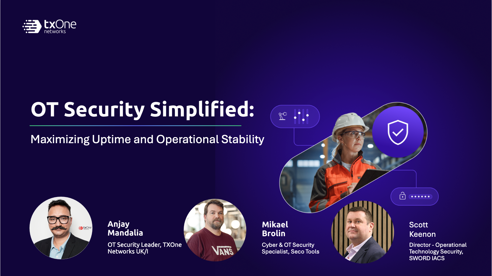 Mitigating cyber physical vulnerabilities in manufacturing and critical industries