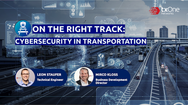 [On-demand Webinar] On the Right Track: Cybersecurity in Transportation