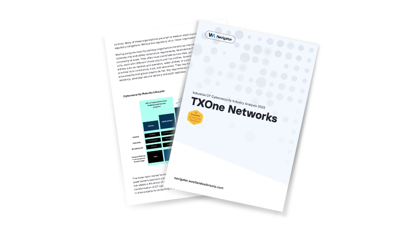 Westlands Advisory Recognizes TXOne Networks as ‘Innovator’ in 2025 OT Cybersecurity Navigator