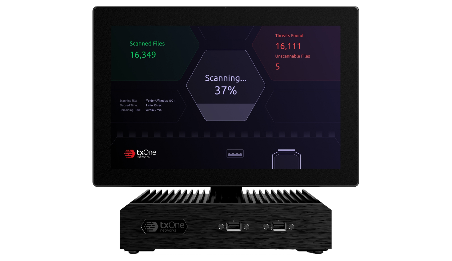 Safe Port USB Scanning Station | TXOne Networks